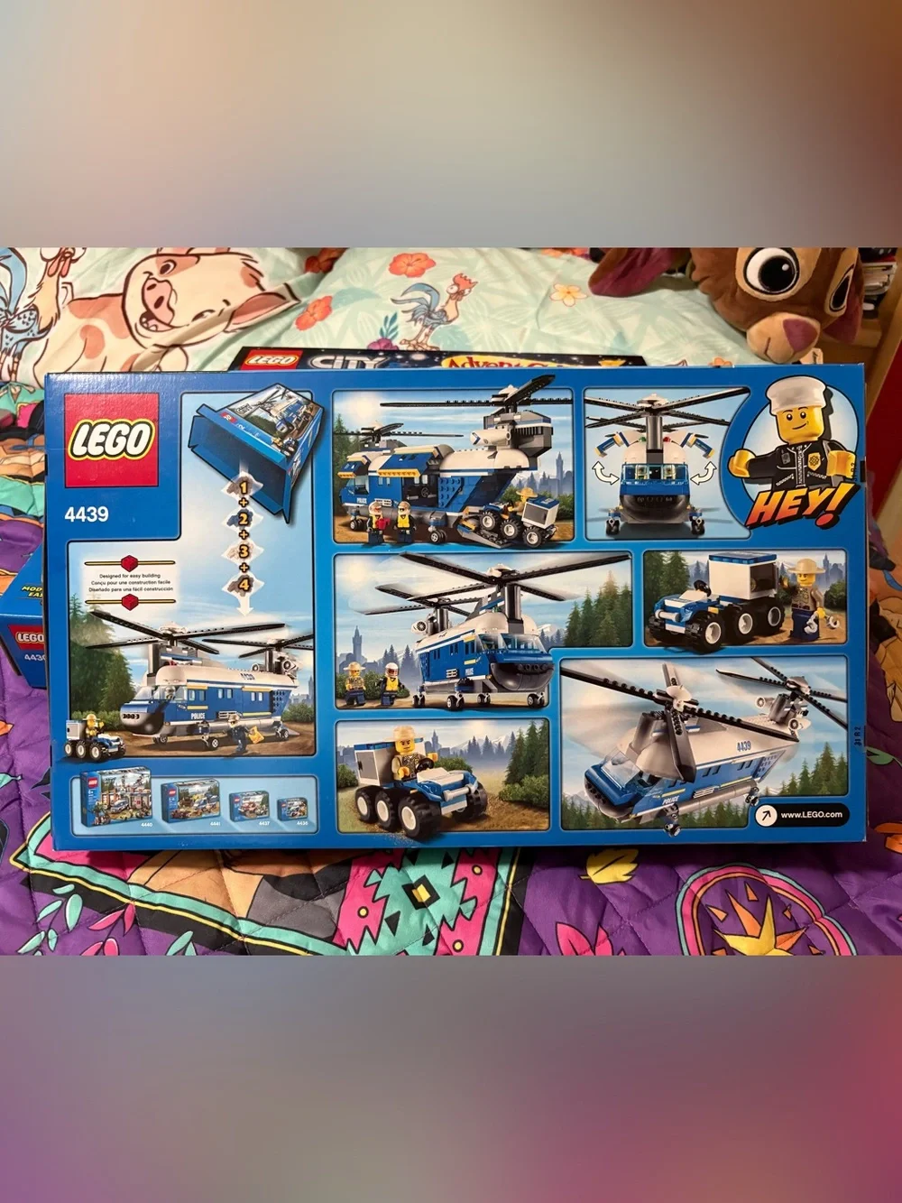 LEGO City Blue Police Heavy-Duty Helicopter (4439) 2012